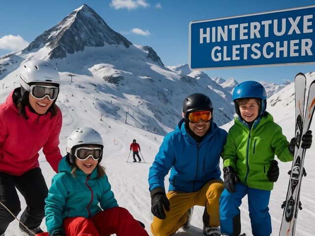 Schneespaß am Hintertuxer Gletscher